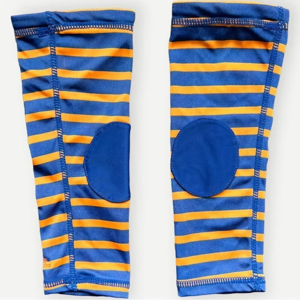 UVSkinz Kids Striped Sun Protection Pool Beach Leg Covers. 12-24 Months.